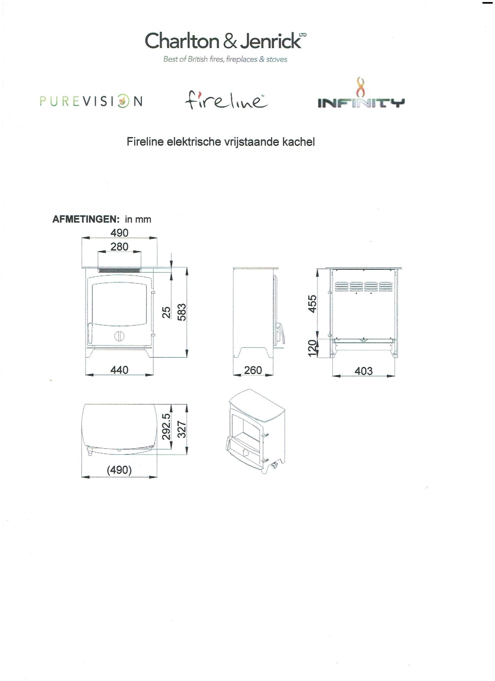 Charlton & Jenrick Fireline FP rechte deur-line_image charlton-jenrick-fireline-fp-rechte-deur-line_image